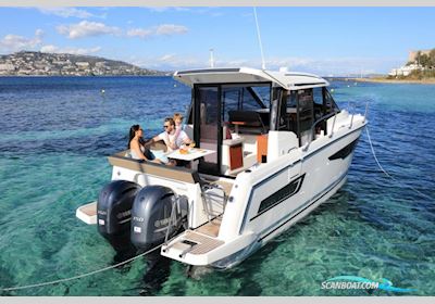 Jeanneau Merry Fisher 895 - 2 X 150 HK Yamaha/Udstyr Motorboot 2023, mit Yamaha Twin F200Xcb motor, Dänemark