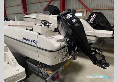 Joda 455 Med Mercury F50 Efi Elpt Samt Brenderup Trailer Motorboot 2025, mit Mercury motor, Dänemark