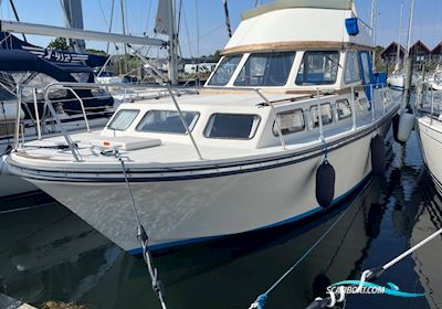 Jupiter 33 Flybrige - Solgt / Sold / Verkauft Motorboot 1977, mit Ford 6-Cyl. Marine Diesel Med Fastaksel motor, Dänemark