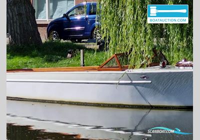 Klassieke Autoboot Motorboot 1924, mit Lomatec motor, Niederlande