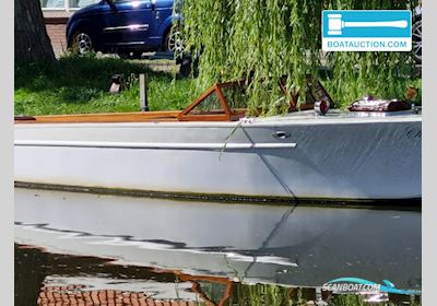 Klassieke Autoboot Motorboot 1924, mit Lomatec motor, Niederlande