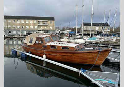 Klassisk Motorbåd Motorboot 1970, mit Volvo Penta
 motor, Dänemark