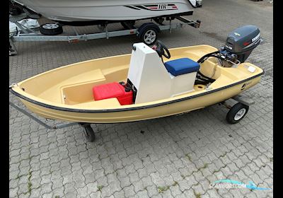 Kmv Whit Jolle Med 15 hk Yamaha Motorboot 2025, mit Yamaha motor, Dänemark