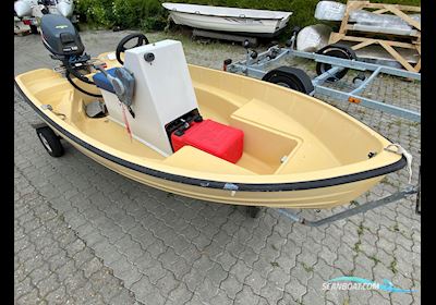 Kmv Whit Jolle Med 15 hk Yamaha Motorboot 2024, mit Yamaha motor, Dänemark