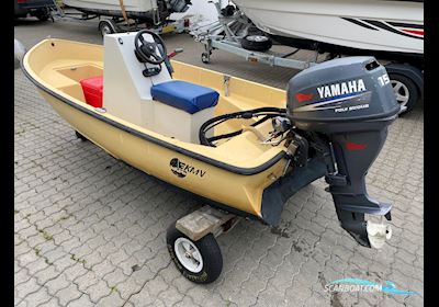 Kmv Whit Jolle Med 15 hk Yamaha Motorboot 2025, mit Yamaha motor, Dänemark