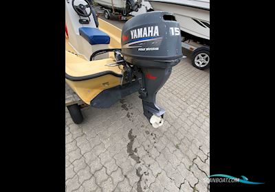 Kmv Whit Jolle Med 15 hk Yamaha Motorboot 2025, mit Yamaha motor, Dänemark