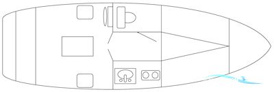 Kofferdekkruiser 6.70 Motorboot 1937, mit Lombardini<br />Ldw 1003 motor, Niederlande