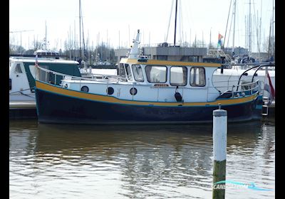 Kotter Rondspant Motorboot 1962, mit Mercedes motor, Niederlande