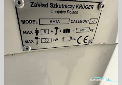 Kruger Beta - Honda 50hk Motorboot 16, mit Honda motor, Dänemark