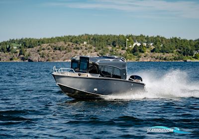 Landx X6 Aluminium Cabin Boat Motorboot 2023, mit Mercury 4 Stroke motor, Estonia