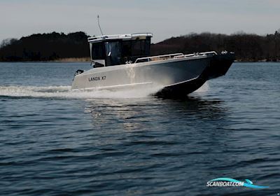 Landx X7 Aluminium Landing Craft Motorboot 2025, mit Mercury 4 Stroke motor, Estonia