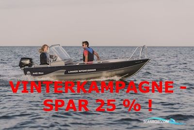 Linder 445 Max m/Mercury F20 hk Efi - Demo - m/Variant Trailer - Forårs ! Motorboot 2025, Dänemark