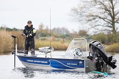 Linder 445 Sportsman Catch Inkl. F30 Mercury-Efi 4 Takt HD Motorboot 2024, Dänemark