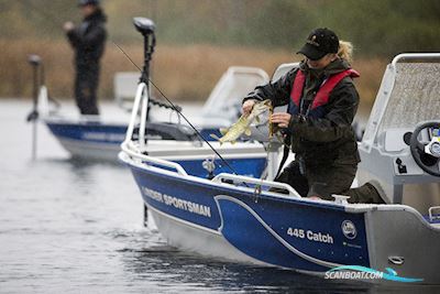 Linder 445 Sportsman Catch Inkl. F30 Mercury-Efi 4 Takt HD Motorboot 2024, Dänemark