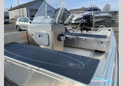 Linder 445 Sportsman Max med Mercury F25 ELPT EFI Motorboot 2021, mit Mercury motor, Dänemark