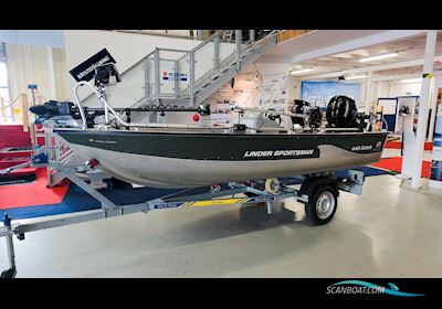 Linder Sportsman 445 Catch Motorboot 2023, mit Suzuki motor, Sweden