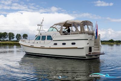 Linssen Grand Sturdy 430 AC Mark II Motorboot 2007, mit Vetus Deutz is Een Betrouwbare Combinatie Van Twee Bekende Merken in de Maritieme Wereld: Vetus, Gespecialiseerd in Scheepsmotoren en -Onderdelen, en motor, Niederlande