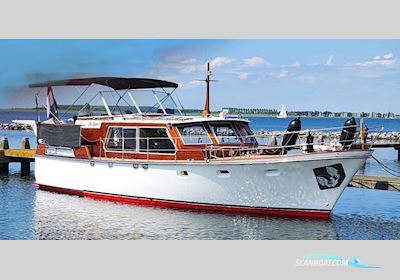 Lowland Rondspant Kruiser 13.00 AK Cabrio Motorboot 1974, mit Vetus Deutz motor, Niederlande