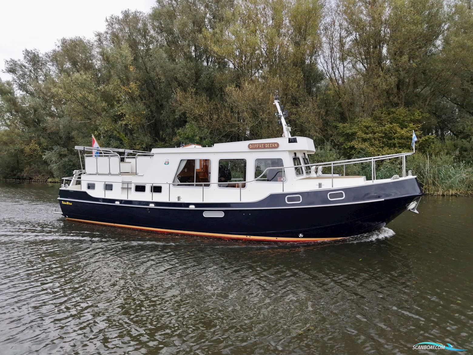 Macheta 1200 Classic Motorboot 1998, mit DAF motor, Niederlande
