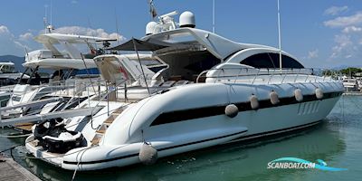 Mangusta 72 Motorboot 2004, mit MAN V12 - D2842 motor, Frankreich