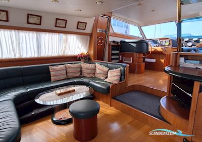 Marchi 65 Flybridge Motorboot 2001, mit Caterpillar 3412 / 1250 HK motor, Spanien