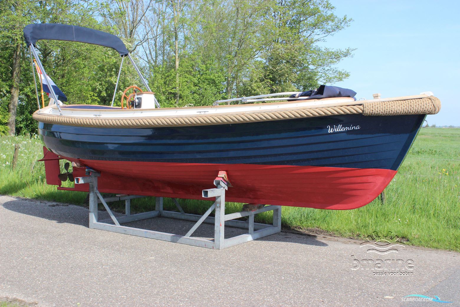 Menken Maritiem Piet Hein Sloep Motorboot 2001, mit Vetus motor, Niederlande