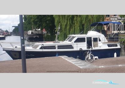 Molenkruiser 11.00 AK Cabrio Motorboot 1979, mit DAF motor, Niederlande