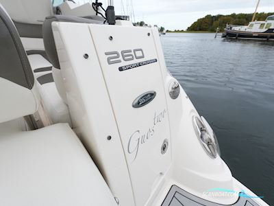 Monterey 260 Sport Cruiser Motorboot 2011, mit Mercruiser Mag/Mpi motor, Niederlande