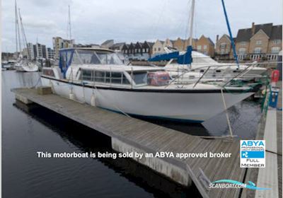 Moonraker 36 Soft Rider Motorboot 1970, mit Bedford motor, England