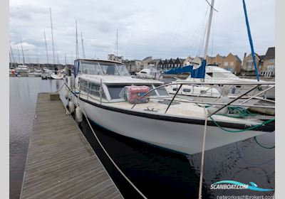 Moonraker 36 Soft Rider Motorboot 1970, mit Bedford motor, England