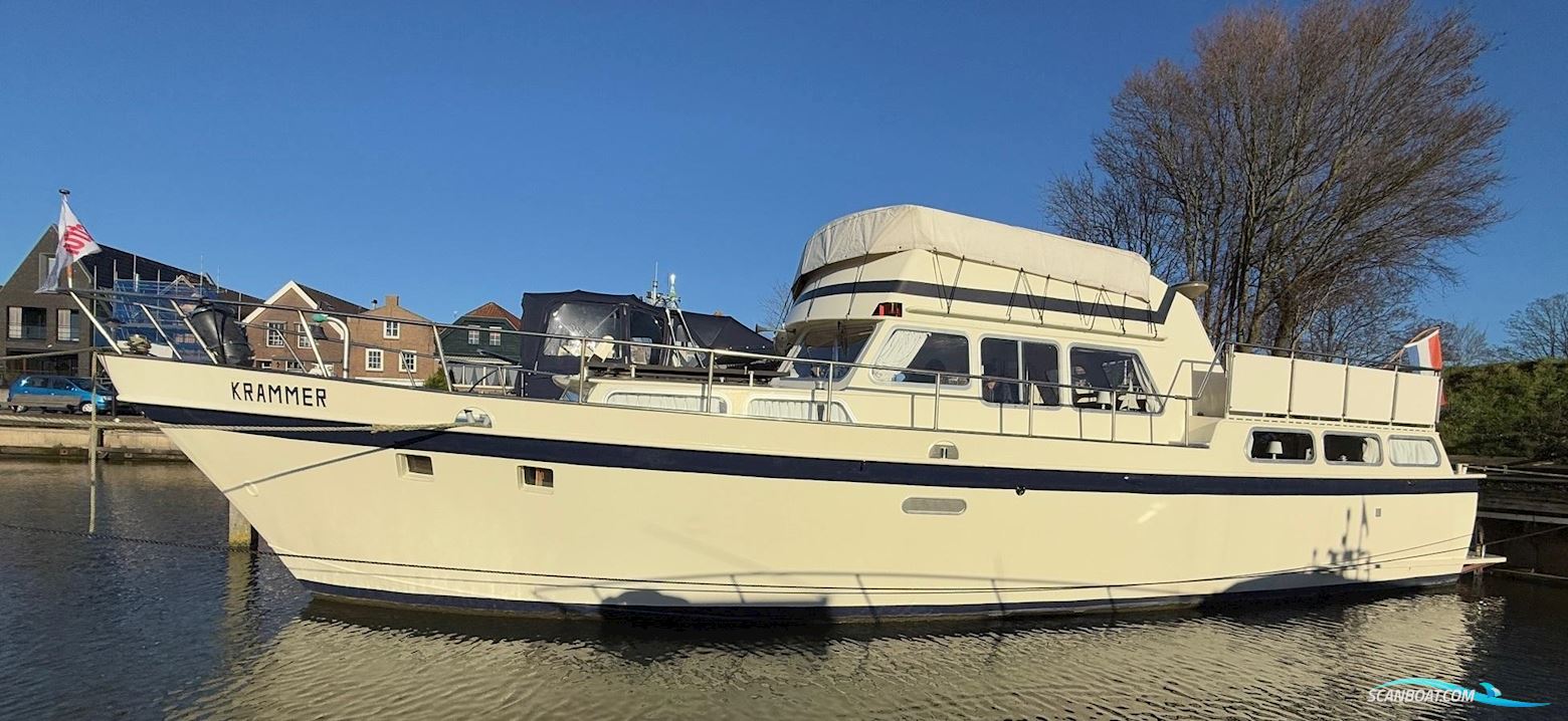 Motor Yacht Fidego Kruiser Super Florida 14.70 Flybridge Motorboot 1975, mit Daf motor, Niederlande