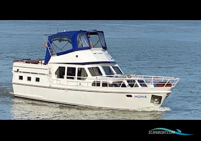 Motor Yacht Jacabo Kruiser 12.5 Flybridge Motorboot 1989, mit Daf motor, Niederlande