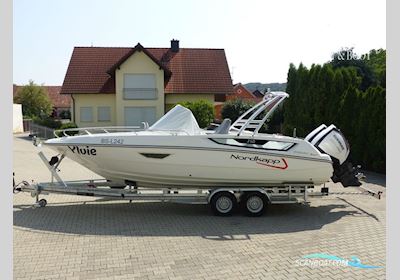 NORDKAPP Enduro 760 Sport Motorboot 2015, mit Evinrude Outboard Motors motor, Deutschland