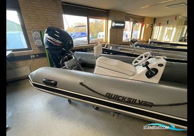 NY Quicksilver 420 Aluminium Rib Grå Motorboot 2021, mit Mercury motor, Dänemark