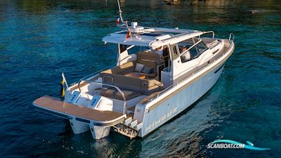 Nimbus W11 Motorboot 2025, mit 2 x Mercury Verado V8-300 Xxl motor, Dänemark
