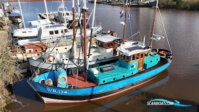 Noordzeekotter  ‘WR 134’ Motorboot 1960, mit Volvo Penta motor, Niederlande