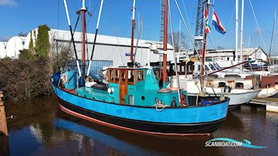 Noordzeekotter  ‘WR 134’ Motorboot 1960, mit Volvo Penta motor, Niederlande