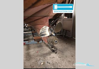 Noorse Spitsgatter 700 Motorboot 1965, mit Sing Yang Marine motor, Niederlande