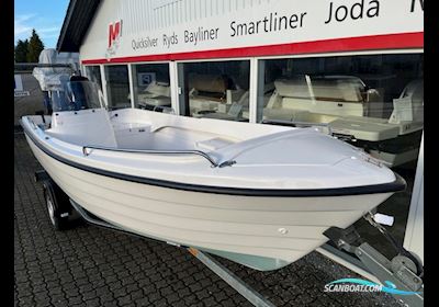 Nordic 470 Fisk Med Styrepult 25 hk Mercury og Brenderup Trailer - Anvisningssalg Motorboot 2021, mit Mercury motor, Dänemark