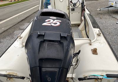 Norma 17 Med Mercury 25 Efi Motorboot 1996, mit Mercury motor, Dänemark