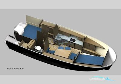 Northman Nexus 870 Revo Motorboot 2022, mit Yanmar motor, Frankreich
