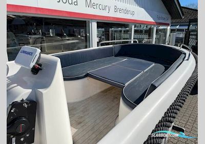 Nydam 500 Classic med 40 hk Mercury-EFI 4 takt og Brenderup trailer - Anvisningssalg Motorboot 2017, mit Mercury motor, Dänemark