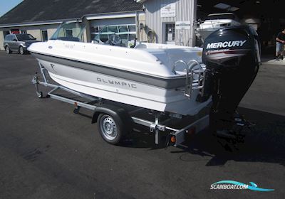 Olympic 460 Bowrider - Forårs! Motorboot 2025, mit Mercury F60 Elpt Efi motor, Dänemark