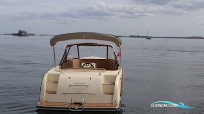 Oud Huijzer 616 Motorboot 2022, mit Netjes in de Bun Met Tilt Switch op de Gashandel motor, Niederlande