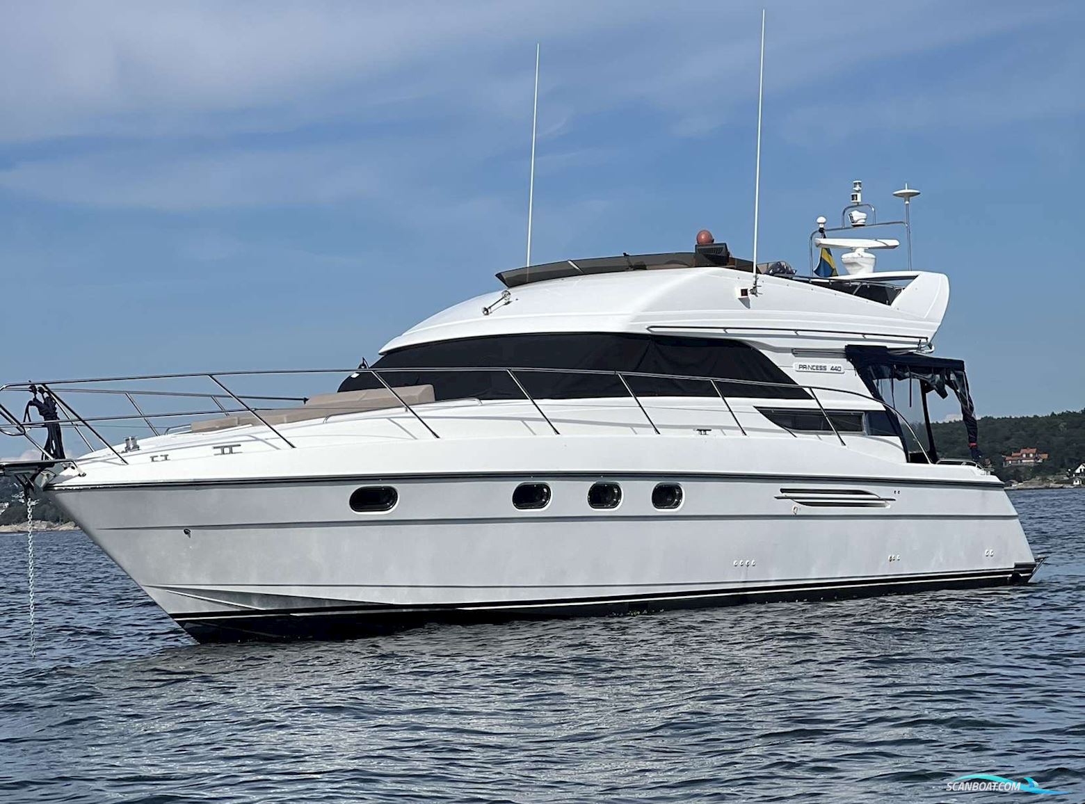 PRINCESS 440 Motorboot 1995, mit Volvo Penta motor, Sweden