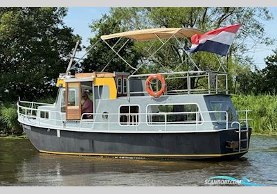 Parlevinker Tinyhouse Motorboot 1982, mit Mercedes motor, Niederlande