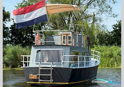 Parlevinker Tinyhouse Motorboot 1982, mit Mercedes motor, Niederlande