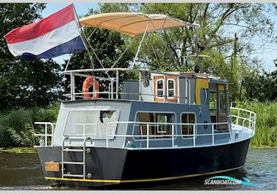 Parlevinker Tinyhouse Motorboot 1982, mit Mercedes motor, Niederlande