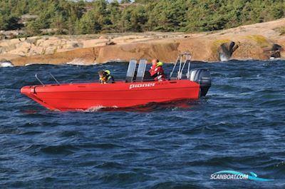 Pioner Multi III Motorboot 2022, mit Yamaha F40FETL EFI motor, Dänemark