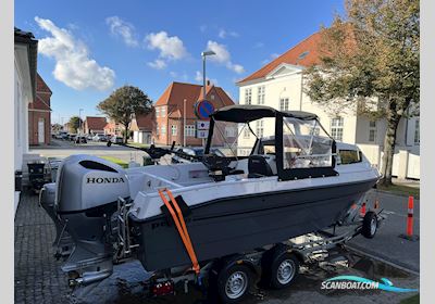 Poca 600 MK3 Med Hardtop og Honda BF 250 XU + BF 20 Lrt Motorboot 2026, mit Honda BF 250 XU + Honda 20 Lrt motor, Dänemark